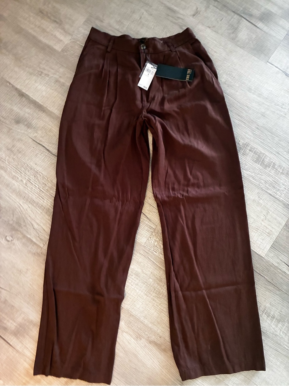 $98 New Women’s Brown casual Dress Pants - Truth size 6